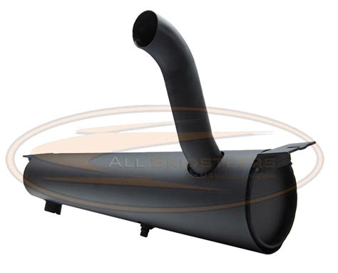 cat skid steer exhaust pipe|bobcat spark muffler.